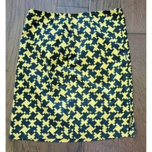 Ruty Paris Womens Geometric Pattern Made in France  Skirt Size 42 28x19.5L D0080